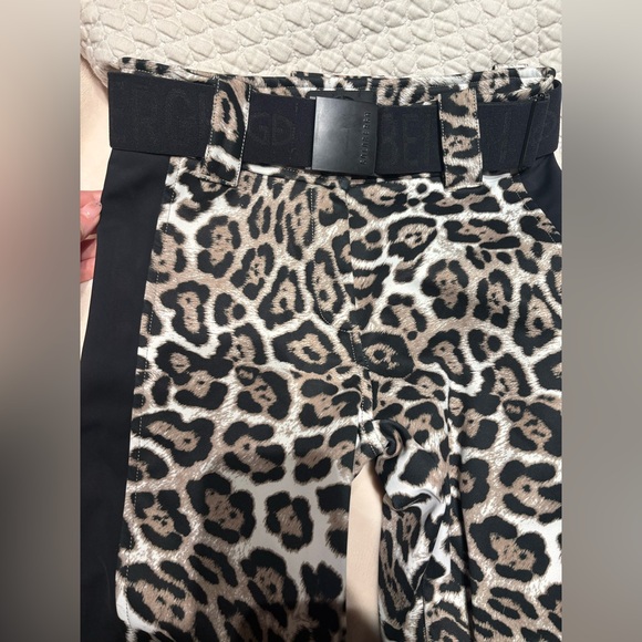 Goldberg Leopard Ski Print Women's Pants - Picture 3 of 4